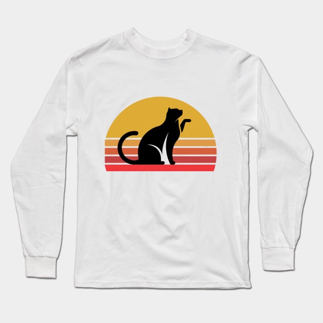 BLACK CATS Long Sleeve T-Shirt by animales_planet